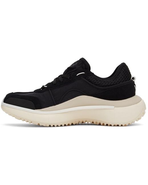 Y-3 Black Ajatu Run Lace-Up Sneakers for men