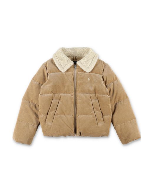 Polo Ralph Lauren Natural Long-Sleeved Down Jacket