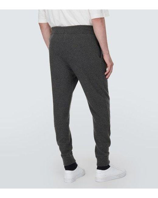 Ralph Lauren Gray Drawstring Waistband Sweatpants for men