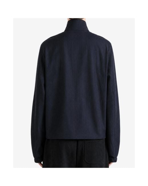Givenchy Blue Long-Sleeved Casual Jacket for men