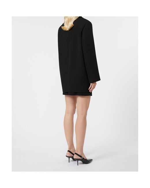 Max Mara Black Studio Janzir Double-Breasted Jacket