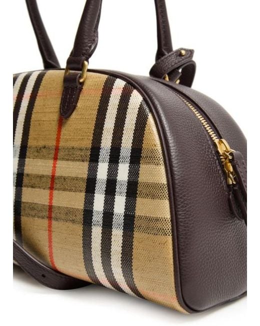 Burberry Natural Highlands Bowling Bag