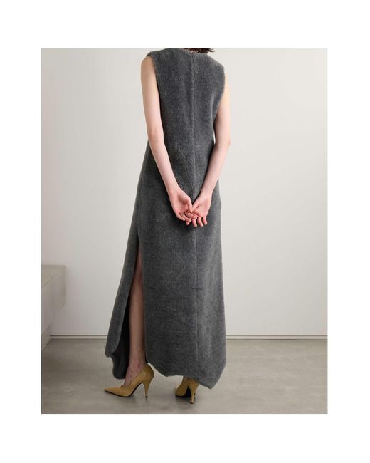 Gabriela Hearst Gray Sleeveless Dress