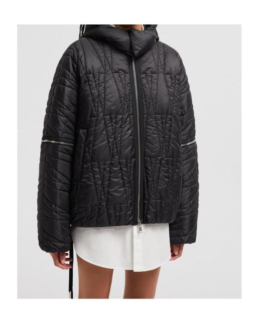 Moncler Black X Willow Smith Haissa 2-In-1 Short Down Jacket