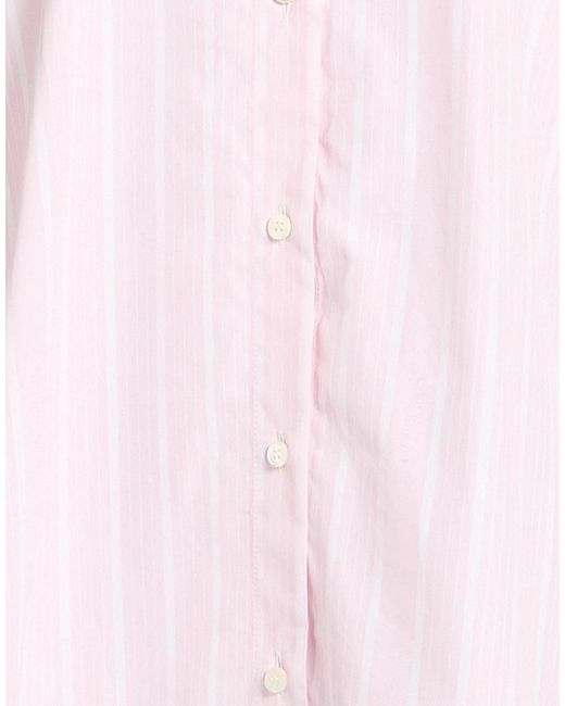 Jacquemus Pink Loose Striped Shirt