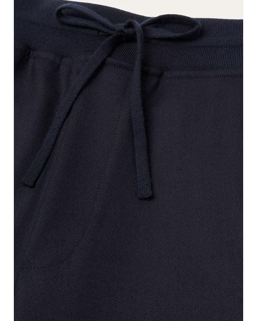 Loro Piana Blue Pray Trousers for men