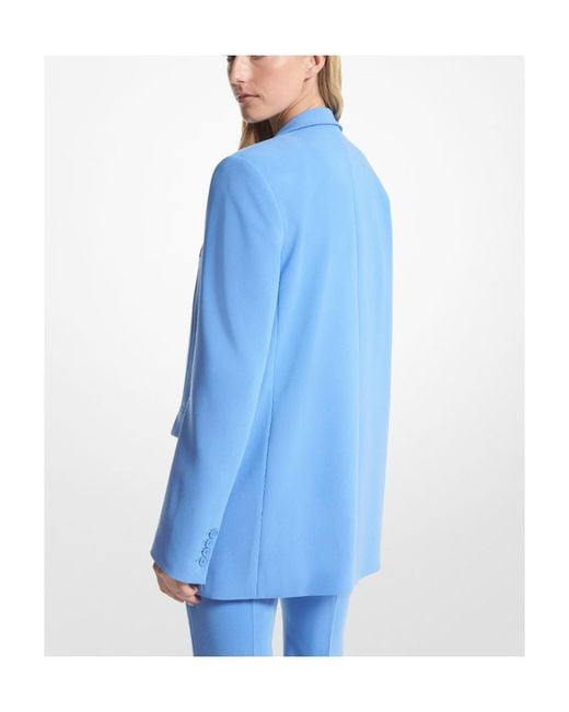 MICHAEL Michael Kors Blue Single-Breasted Jacket