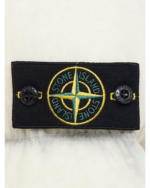 Stone Island Natural Nylon Down Jacket for men