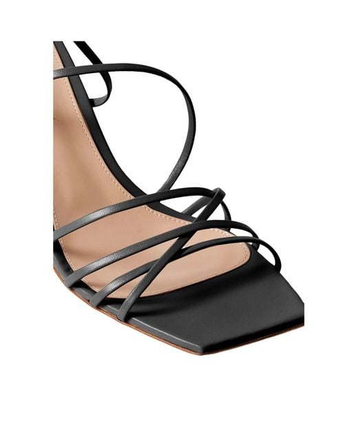 Gianvito Rossi Metallic Leather Sandals
