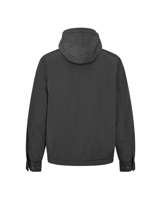 C P Company Gray Hooded Lightweight Wind Jacket for men