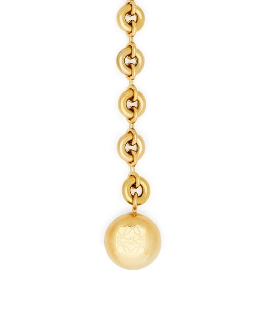 Loewe Metallic Donut Chain-Linked Belt
