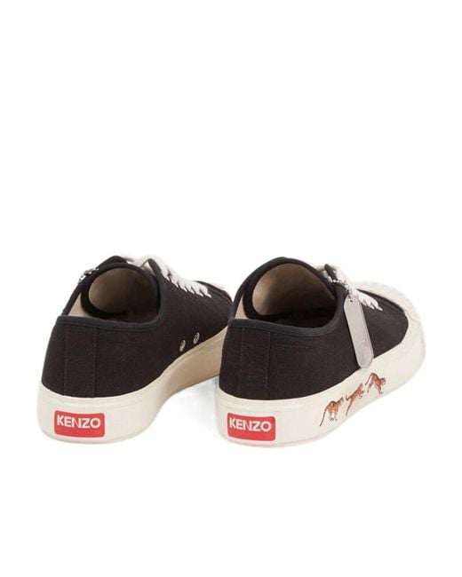 KENZO Black School Trainers