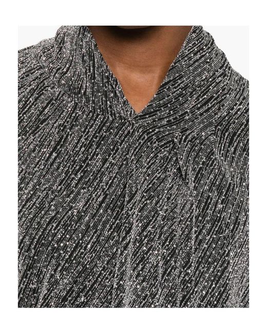 IRO Gray Long-Sleeved Blouse