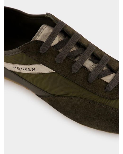 McQueen Brown Boxe Sneakers for men