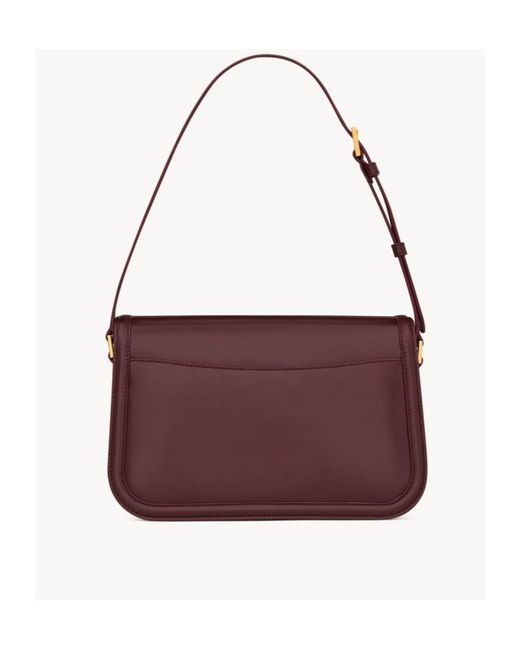 Saint Laurent Purple Solferino Medium Shoulder Bag