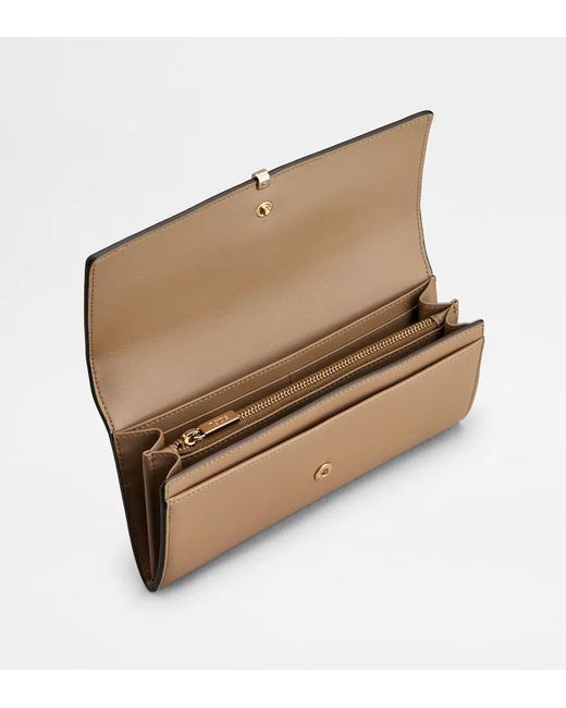 Tod's Natural Wallet