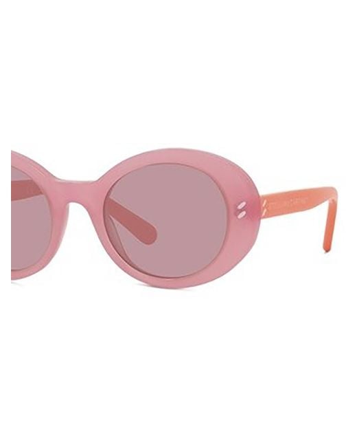 Stella McCartney Pink Oval-Frame Sunglasses for men
