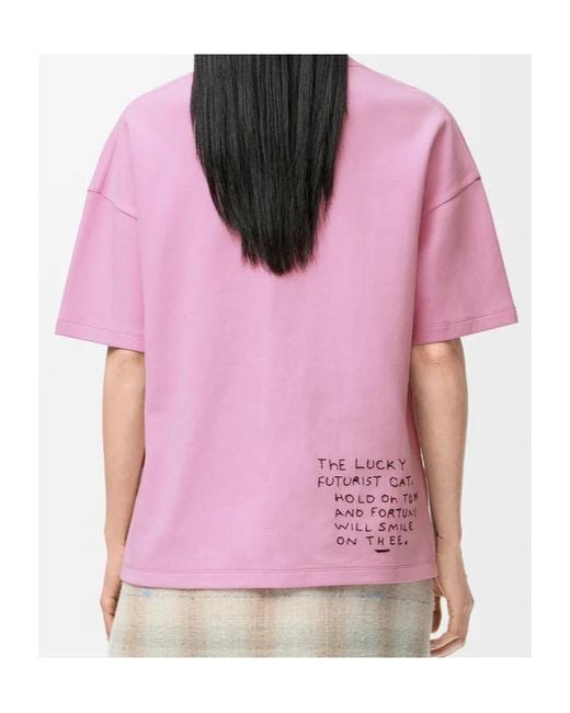 Loewe Pink Regular Fit T-Shirt