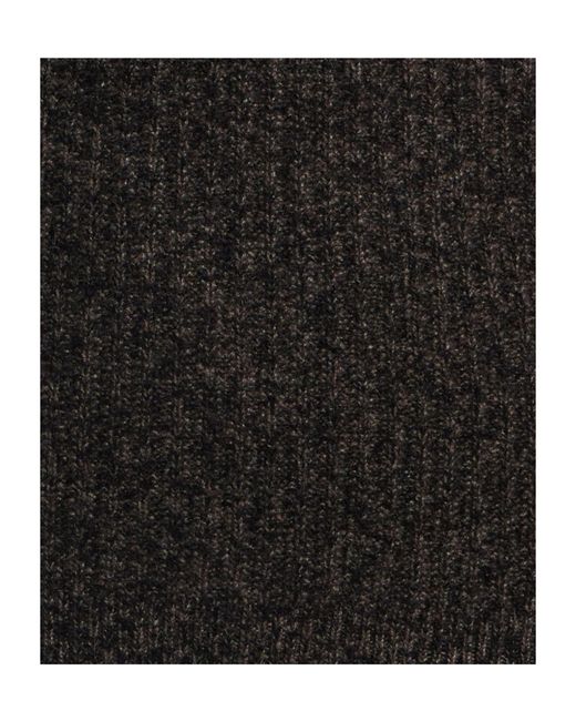 Rag & Bone Black Medium-Weight Cashmere Knit Sweater