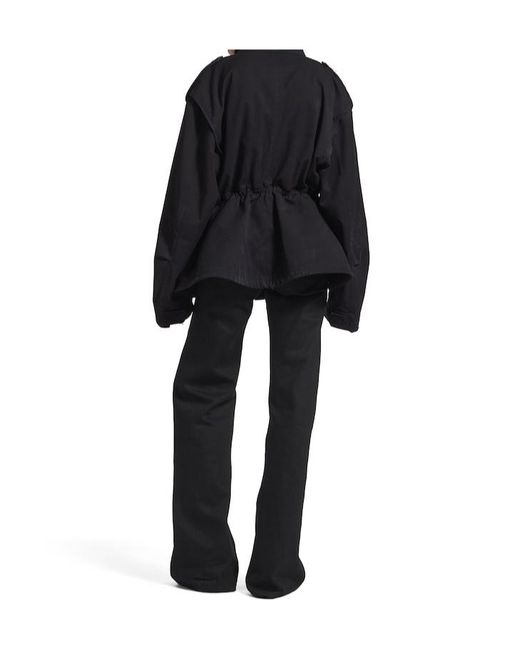 Balenciaga Black Hourglass Parka