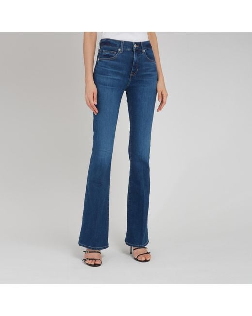 Veronica Beard Blue Flared Jeans