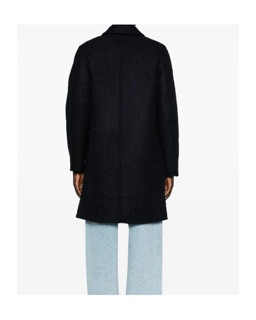 Givenchy Black Lapel Long Sleeve Coat for men