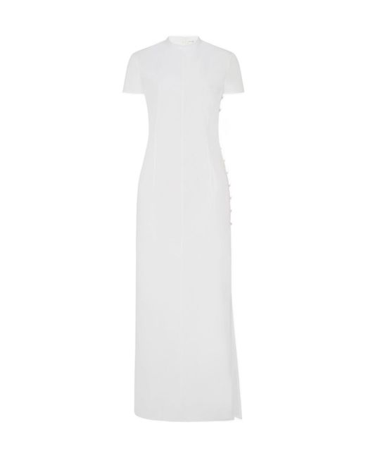 The Row White Kalmia Dress