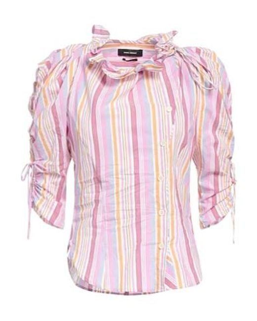 Isabel Marant Pink Striped Shirts
