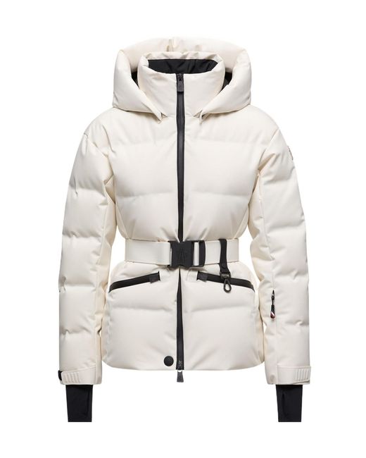 Moncler White Grenoble Tolima Ski Jacket