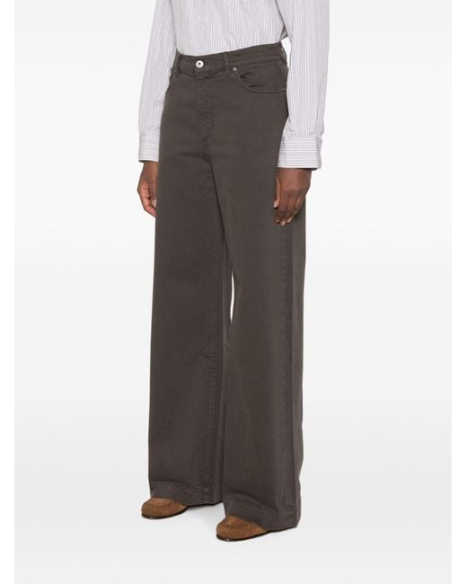P.A.R.O.S.H. Gray Five-Pocket Jeans