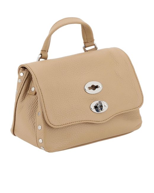 Zanellato Natural Flip Shoulder Bag