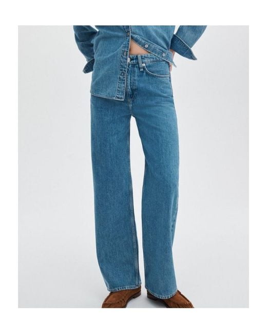 Rag & Bone Blue The Logan Jeans