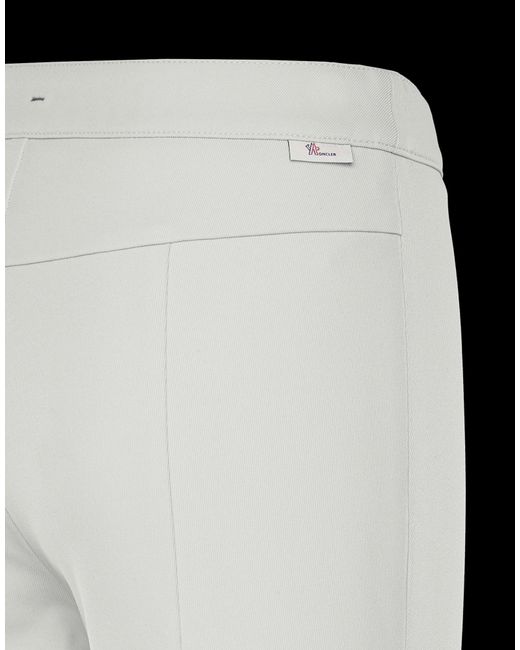 Moncler Gray High-Waisted Tight Footwork Pants