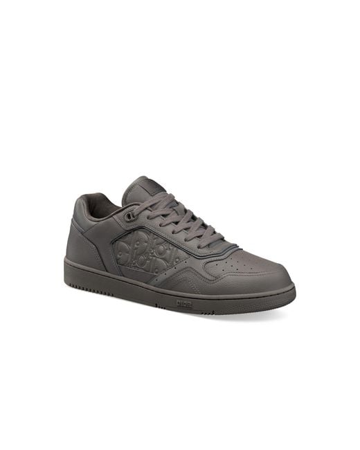 Dior Gray Homme B27 Low-Top Sneakers for men