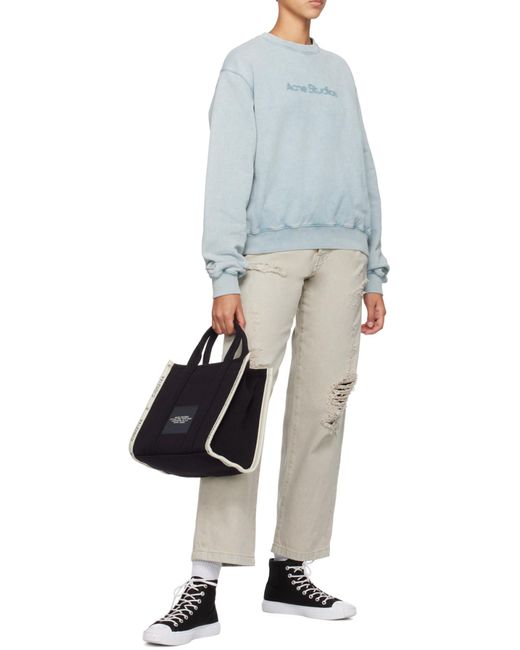 Marc Jacobs Black The Jacquard Small Tote Bag