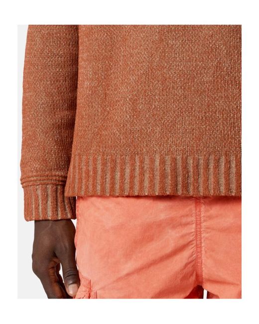 Stone Island Multicolor Loose Fit Crewneck Jumper for men