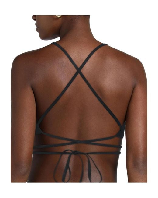 Isabel Marant Black Neutraltone Triangle Bikini Top
