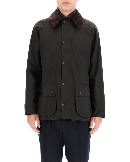 Barbour Black Long-Sleeved Casual Jacket for men