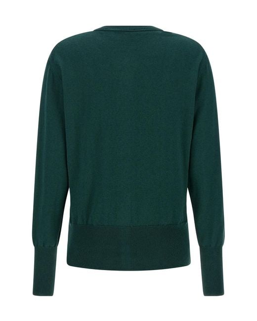 Vivienne Westwood Green Orb Button Cardigan