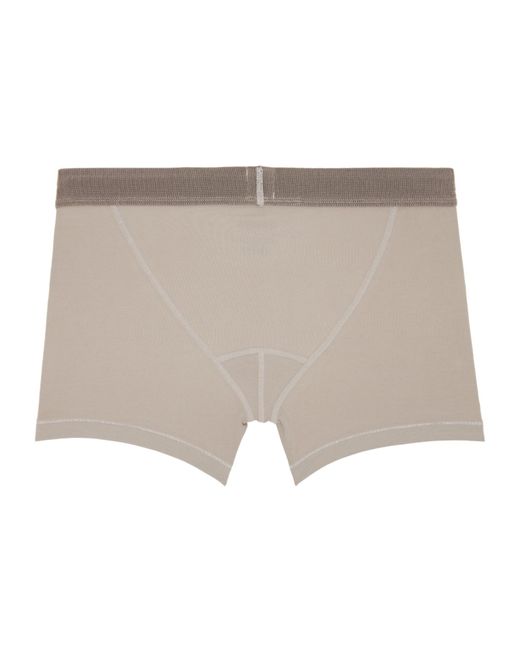 Skims Blue Logo Detail Boxer Briefs Three-Pack for men