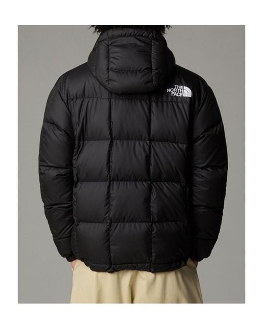 The North Face Black Lhotse Down Hooded Jacket for men