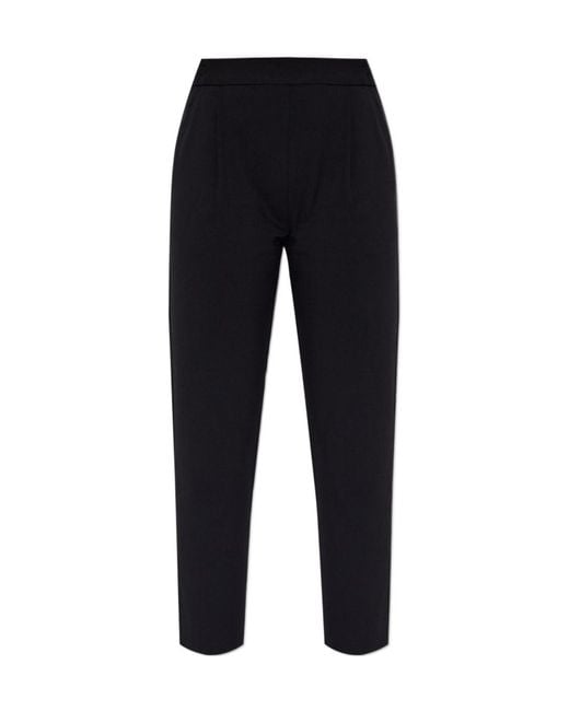 AllSaints Black Aleida Tapered Pants