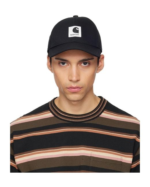 Sacai Black X Carhartt Work for men
