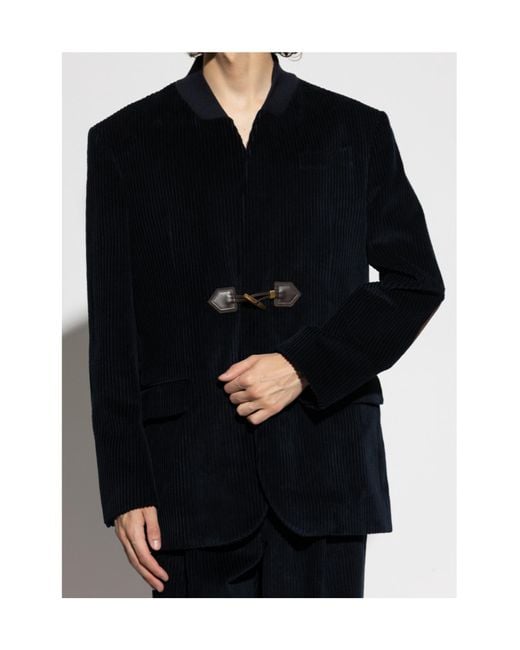 Moschino Black Long Sleeve Blazer for men
