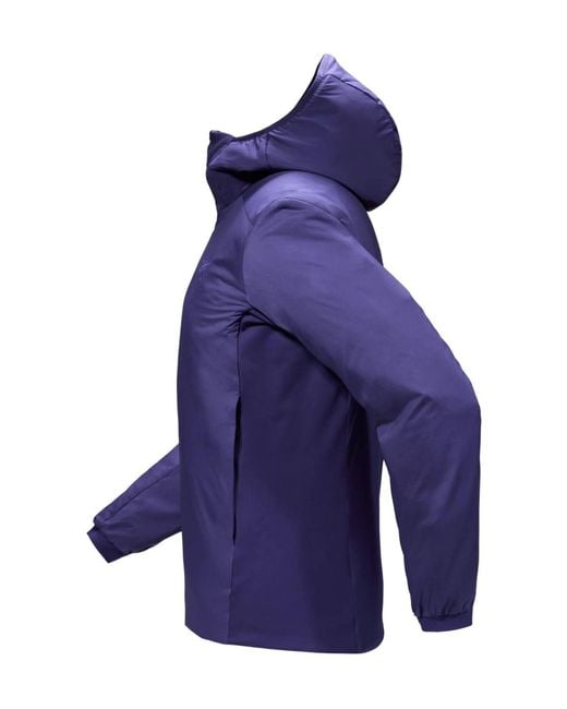 Arc'teryx Blue Atom Hooded Jacket for men