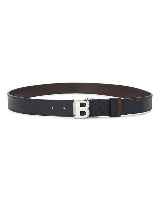 Bally White Reversible Belt for men