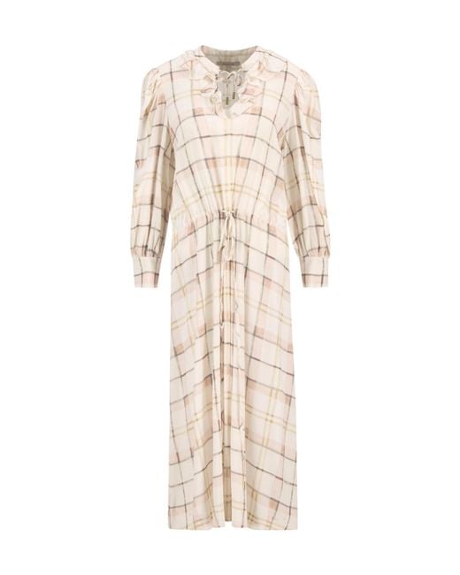Barbour Natural Asker Midi Dress