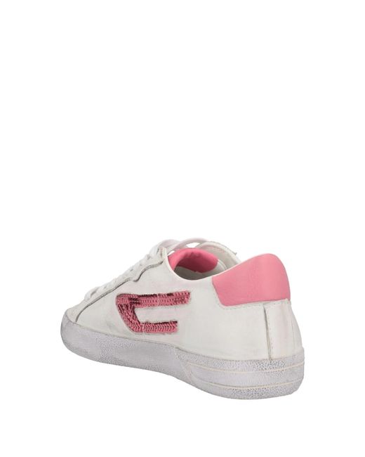 DIESEL Pink Low-Top Sneakers