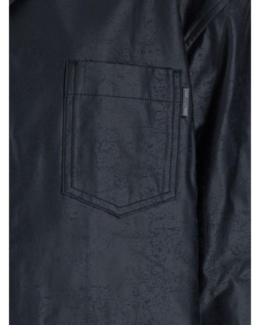 Juun.J Blue Button-Down Long-Sleeved Shirt for men