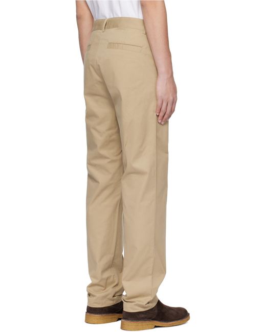 A.P.C. Natural Belt Loops Slacks for men